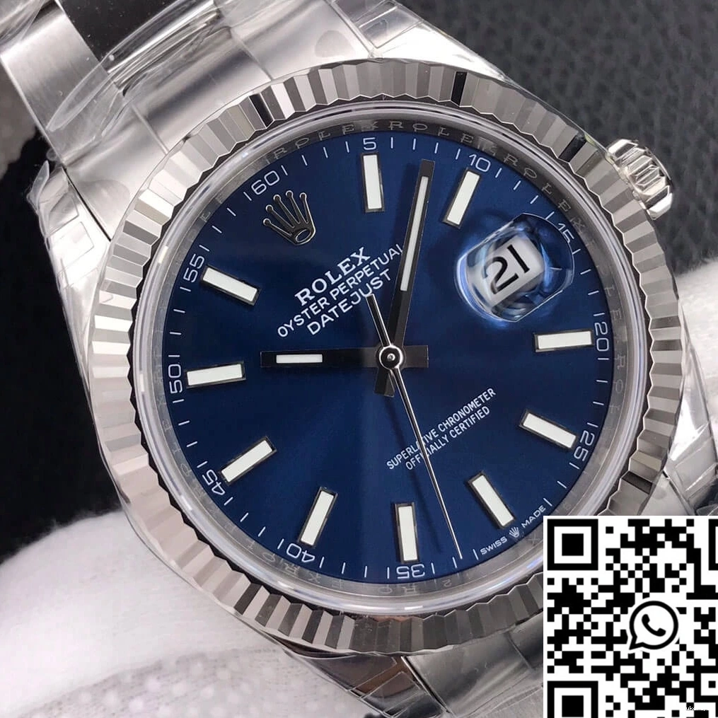 Factory VS Blue M126334-0001 Dial Sustainable Datejust Rolex 780 0731